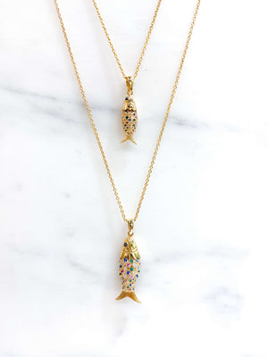 Collier Carpe - multicolor