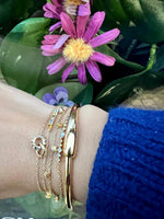 Bracelet Lotus PD PAOLA, or , bracelet fin, bobart bijoux Paris chatelet